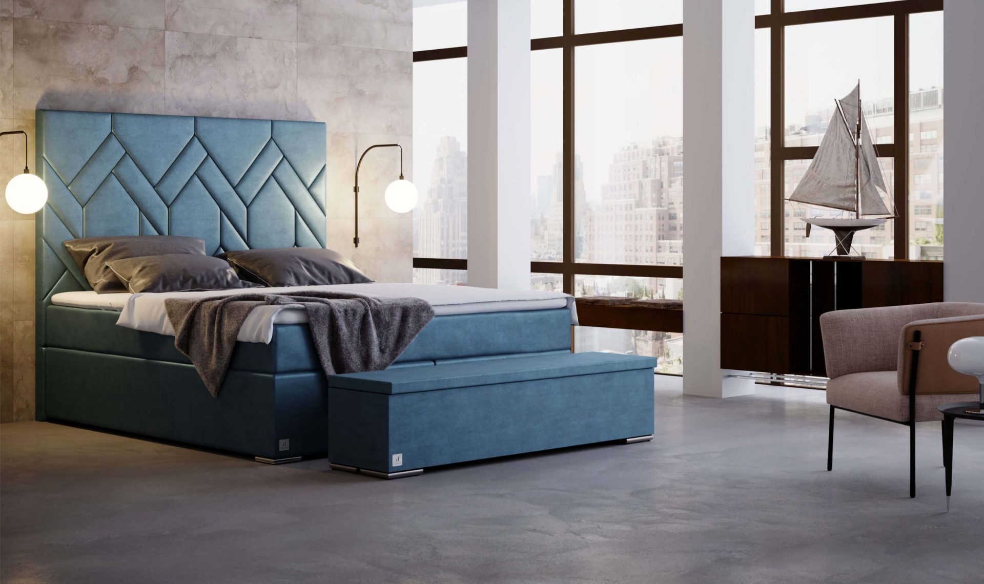 Natural motifs and warm colours